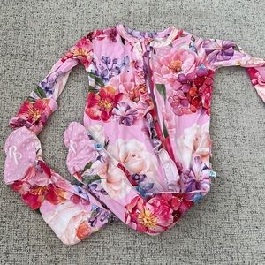 Posh peanut footie 0-3mos.